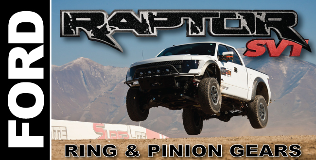 Raptor Gear Axle Parts