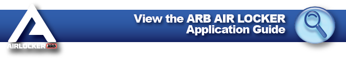 ARB Air Locker Differential Applications