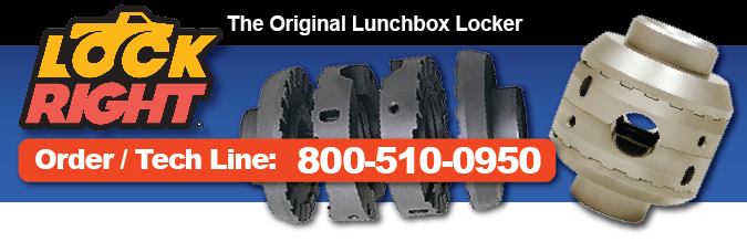 Lockright Locker Locking Differential Lunchbox