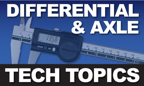 Technical Help - Gear & Axle