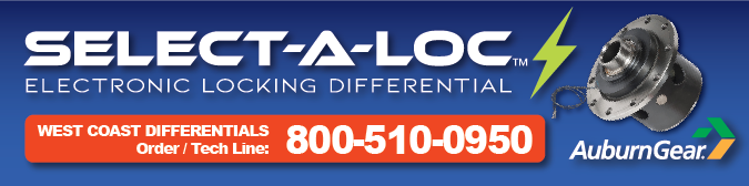 Auburn Select-A-Loc Electric Locker Ected Locking Differential