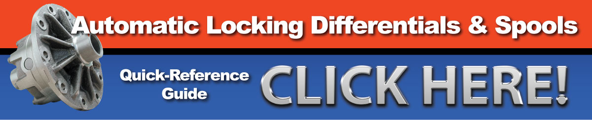 Automatic Locking Differential and Axle Locker Application Guide