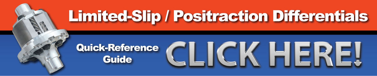 Limited Slip and Positraction Differentials Catalog