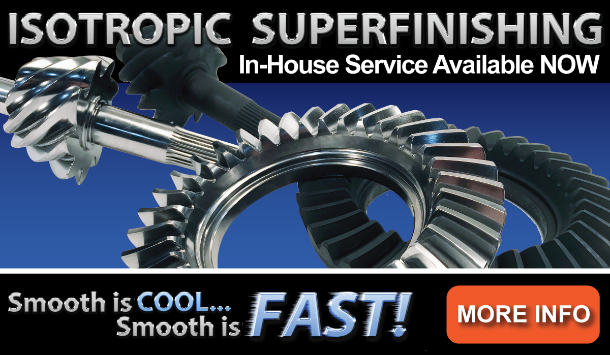 Isotropic Gear Finishing Service Available Now