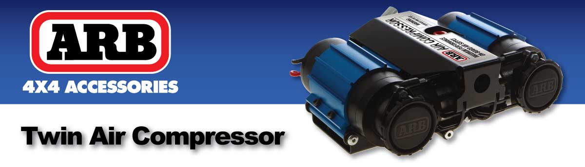 ARB Air Locker Twin High Performance Air Compressor