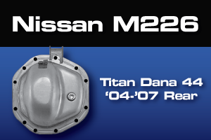 Nissan Titan Dana 44 Differential Gear & Axle Parts - Ring & Pinion Gears, Axle Shafts, Locking Differentials, Limited Slip and Spider Gears