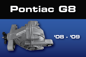 Pontiac G8 Differential Gear & Axle Parts - Ring & Pinion Gears, Axle Shafts, Locking Differentials, Limited Slip and Spider Gears