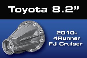 Toyota 8.2 - 4Runner, FJ Cruiser & GX460 Differential Gear & Axle Parts - Ring & Pinion Gears, Axle Shafts, Locking Differentials, Limited Slip and Spider Gears