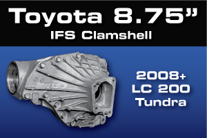 Toyota 8.75 Land Cruiser Differential Gear & Axle Parts - Ring & Pinion Gears, Axle Shafts, Locking Differentials, Limited Slip and Spider Gears